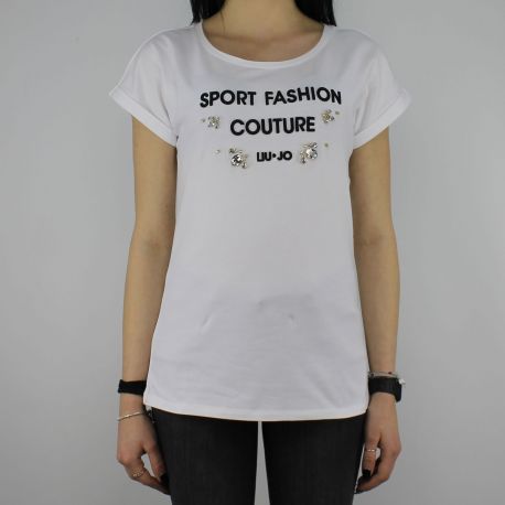 T-Shirt Liu Jo Sport Morena white