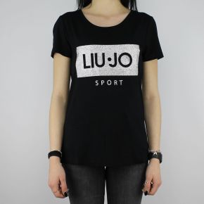 T-Shirt Liu Jo Sport Cloe nera