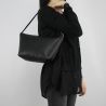 Sac Shopping réversible Patrizia Pepe noir et or 2V5516 AV63