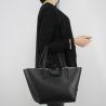 Shopping bag reversible Patrizia Pepe black and gold 2V5516 AV63
