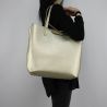 Shopping bag hochformat Patrizia Pepe-gold und perle 2V5517 AV63