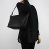 Sac Shopping réversible Patrizia Pepe noir avec clous et perles 2V7193 A2XM