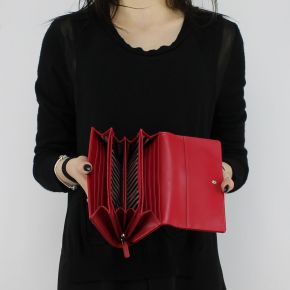 Geldbörse von Liu Jo Bifold Manhattan rot A18161 E0499