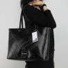 Shopping bag Love Moschino logoed black JC4233PP05KC0000