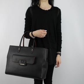 Shopping bag Love Moschino black JC4240PP05KD0000