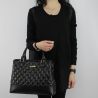 Borsa bauletto Love Moschino black quilted JC4201PP05KA000B