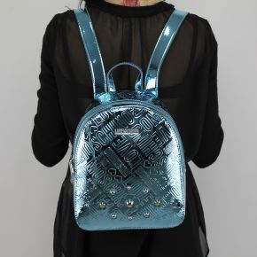 Backpack Love Moschino paint logo blue JC4239PP05KD0700