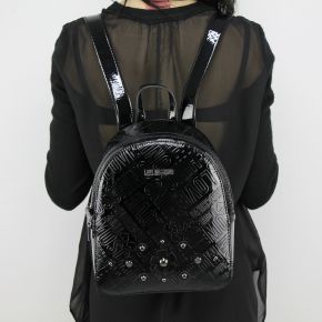 Backpack Love Moschino paint logo black JC4239PP05KD0000
