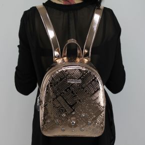 Rucksack Love Moschino lack logata kupfer JC4239PP05KD0905