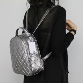 Sac à dos de la marque Love Moschino argent JC4271PP05KH0902