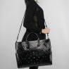 Shopping bag Love Moschino paint logo black JC4240PP05KD0000