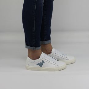 Shoe Sneakers Patrizia Pepe white logo heavenly 2V7044 A483