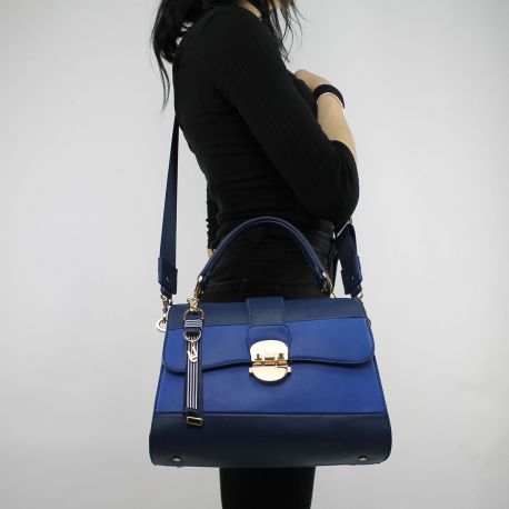 Bolso de hombro de Liu Jo Kansas azul N18106 E0001