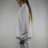 Sweatshirt Liu Jo Sport Debora white with pearls