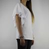 T-shirt Liu Jo Sport bianca con perle T18116