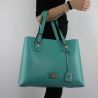 Borsa shopping Liu Jo Tote Hawaii pitone verde e soia A18145 E0018