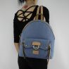 Borsa zaino Liu Jo m backpack dakota jeans blu e cuoio