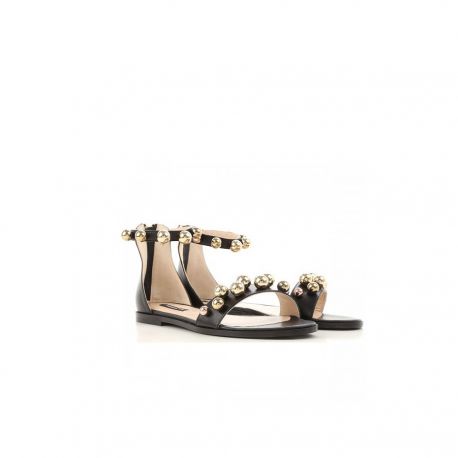 Sandal Patrizia Pepe metal gold mix 2V7885 A3ZZ