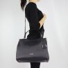 Borsa Bauletto Liu Jo poignée supérieure Île noire taille L A68002 E0087