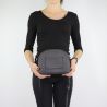 Bolso de hombro de Liu Jo Crossbody de la Isla de negro talla XS A68007 E0087