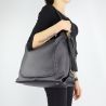 Tasche ein-Schulter-Liu Jo Hobo Moskwa schwarz größe L A68014 E0532