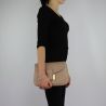 Shoulder bag Liu Jo CrossBody Ticino studs sandstone size S A68032 E0003