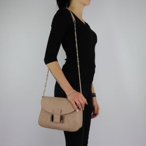 Shoulder bag Liu Jo CrossBody Ticino studs sandstone size S A68032 E0003