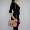 Shoulder bag Liu Jo CrossBody Ticino studs sandstone size S A68032 E0003