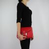 Bolso de hombro de Liu Jo CrossBody Ticino rojo talla S A68032 E0007