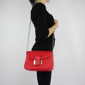 Shoulder bag Liu Jo CrossBody Ticino red size S A68032 E0007