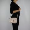 Shoulder bag Liu Jo CrossBody Ticino studs champagne size XS A68033 E0003