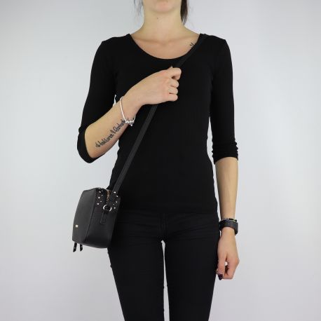 Bolso de hombro de Liu Jo CrossBody Alegría negro talla XS A68056 E0033