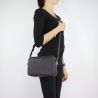 Bolso de hombro de Liu Jo CrossBody Manhattan negro talla S A68092 E0011