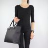 Bolsa de compras de Liu Jo Tote Manhattan negro talla L A68094 E0011