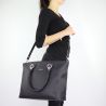 Bolsa de compras de Liu Jo Tote Manhattan negro talla L A68094 E0011