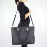 Bolsa de compras de Liu Jo Tote Manhattan negro talla L A68094 E0011