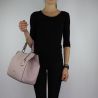 Borsa Bauletto Liu Jo top handle Island pale pink size L A68002 E0087