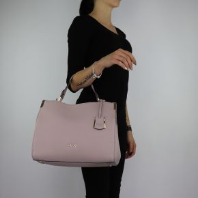 Borsa Bauletto Liu Jo top handle Island pale pink size L A68002 E0087