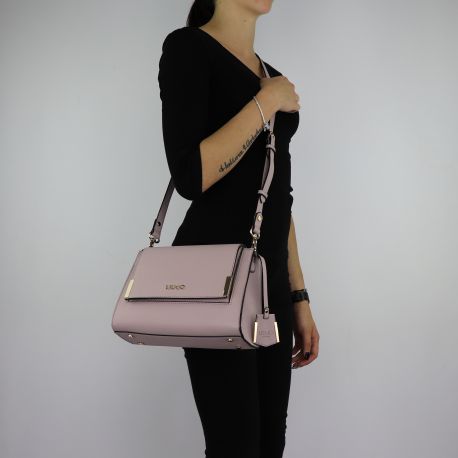 Shoulder bag Liu Jo Crossbody Island pink blush size S A68005 E0087