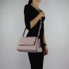 Bolso de hombro de Liu Jo Crossbody de la Isla de rubor rosa talla S A68005 E0087