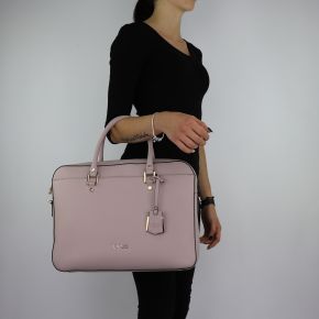 Sac de dossier Liu Jo Mallette île rose pâle taille L A68008 E0087