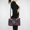 Hand bag and shoulder bag Crossbody Dock with embroidery black size M A68039 E0006