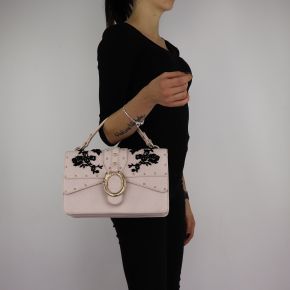 Bolsa de mano y hombro del bolso de Crossbody Dock punto de chenilla champagne talla M A68039 E0022