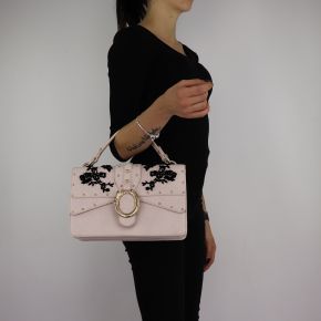 Hand bag and shoulder bag Crossbody Dock point chenille champagne size M A68039 E0022