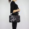 Hand bag and shoulder bag Crossbody Dock with floral embroidery size M A68039 T6795