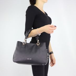 Borsa bauletto Sacoche Barona Liu Jo noir taille M A68133 E0059