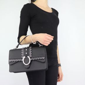 Handtasche und umhängetasche Crossbody Hafenbecken mit nieten größe M N68039 E0007