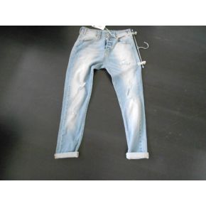 JEANS JOSH BLUE RIPPED LIGHT WASH