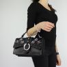 Borsa Liu Jo black python with stones Crossbody Dock N68039 E0037