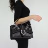 Borsa Liu Jo black python with stones Crossbody Dock N68039 E0037